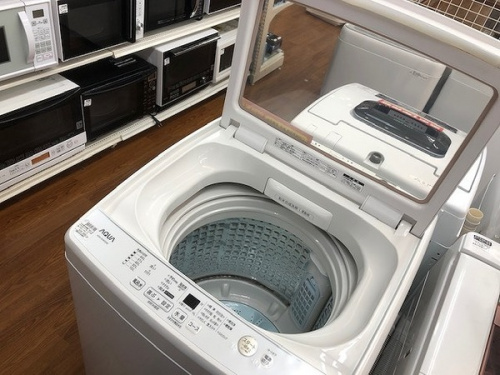 全自動洗濯機のAQUA