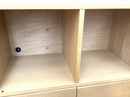 無印良品のキャビネット