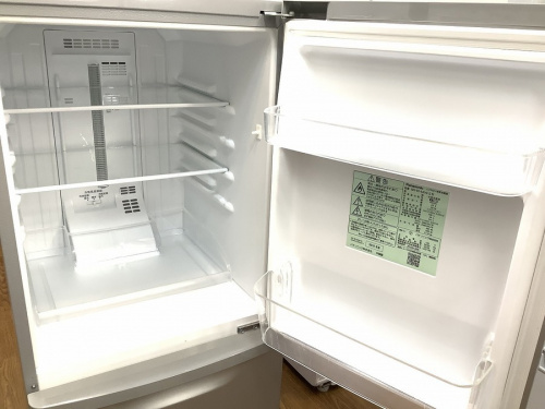 2ドア冷蔵庫