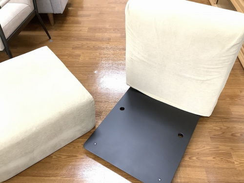 1人掛けソファーの無印良品