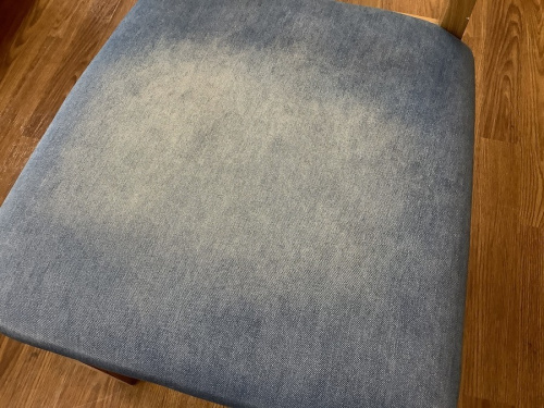 イスのデニムチェア