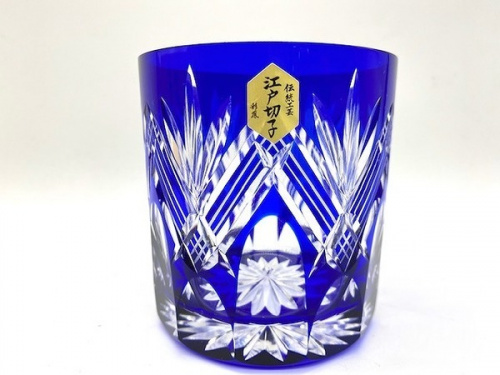 和食器の切子グラス