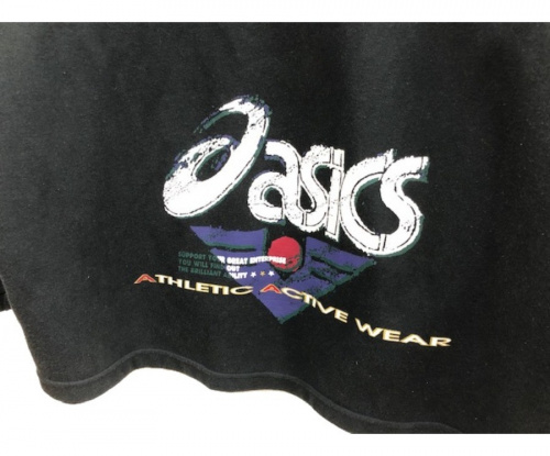 ヴィンテージパーカーのasics