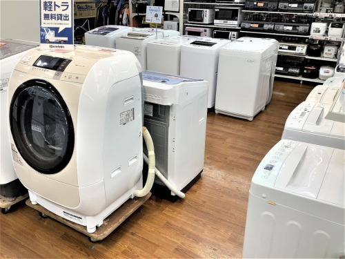 洗濯機のドラム式　縦型