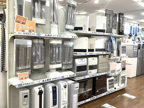 季節家電のストーブ