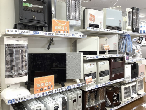 ストーブのヒーター