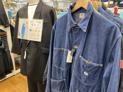 メンズファッションの春物買取