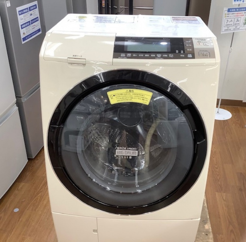 生活家電の洗濯乾燥機