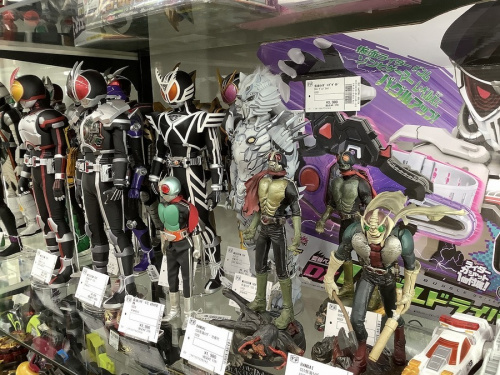 仮面ライダーの特撮おもちゃ