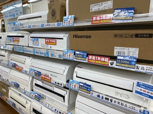 生活家電のエアコン