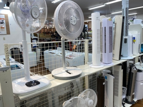 エアコンの扇風機・冷風扇・タワーファン