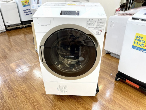 生活家電のドラム式洗濯機