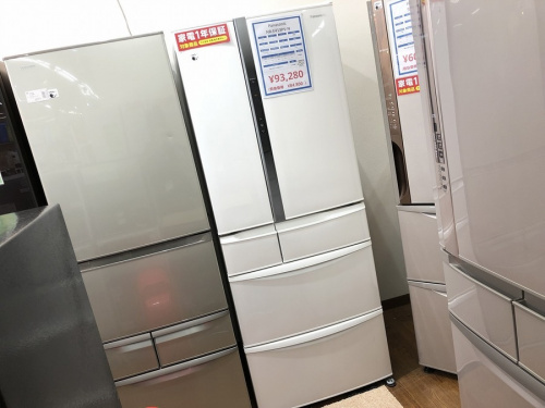 生活家電の冷蔵庫