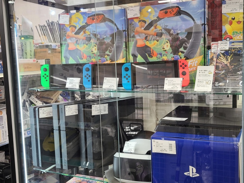 フィギュアのゲーム機