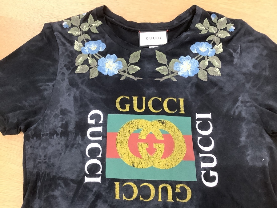 GUCCI グッチ  刺繍Tシャツ 夏を先取り！GUCCI（グッチ）の刺繍Tシャツが入荷致しました