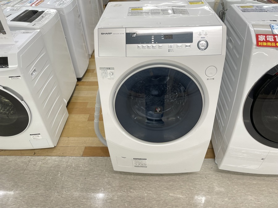 値下げしました！ シャープ　ドラム式洗濯乾燥機　2020年製　ジャンク品 値下げ致しました！SHARPのドラム式洗濯乾燥機をご紹介