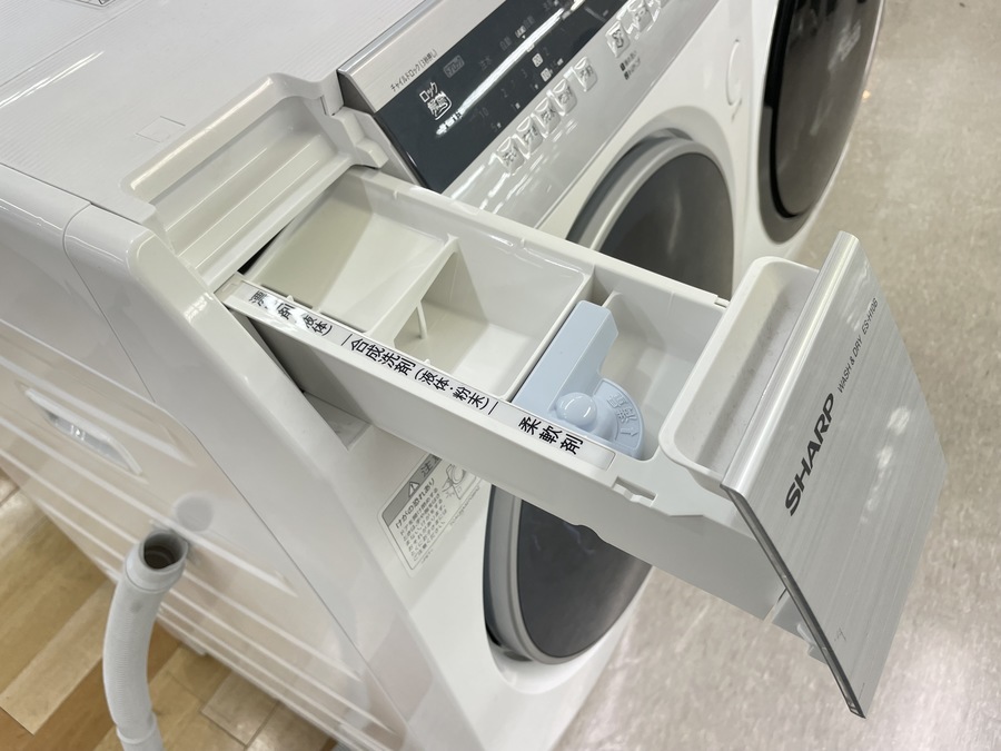 6081◀送料設置無料 SHARPドラム式洗濯機　乾燥機能付き 6081◁送料設置無料 SHARPドラム式洗濯機 乾燥機能付き