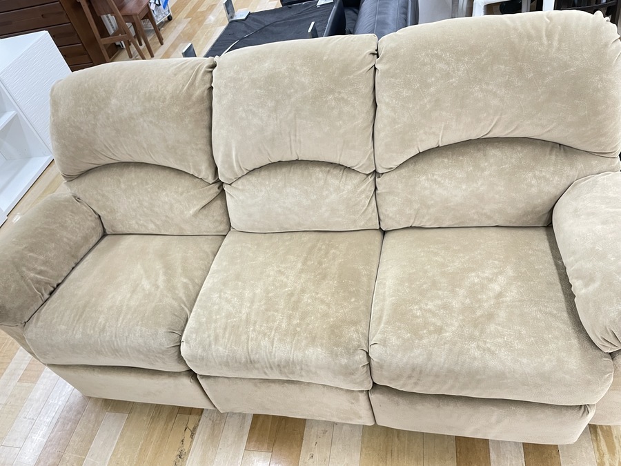 【トレファク ラパーク岸和田店】3人掛け 電動リクライニングソファー　入荷しました。 ソファー売場拡張中！ニトリの3人掛けソファーのご紹介です♪【岸和田