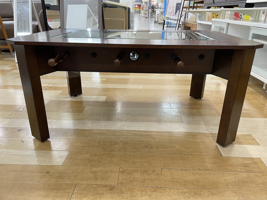 【トレファク ラパーク岸和田店】karimokuブレンドローテーブル入荷しました。 友達と盛り上がること間違いなし！フーズボールテーブルをご紹介