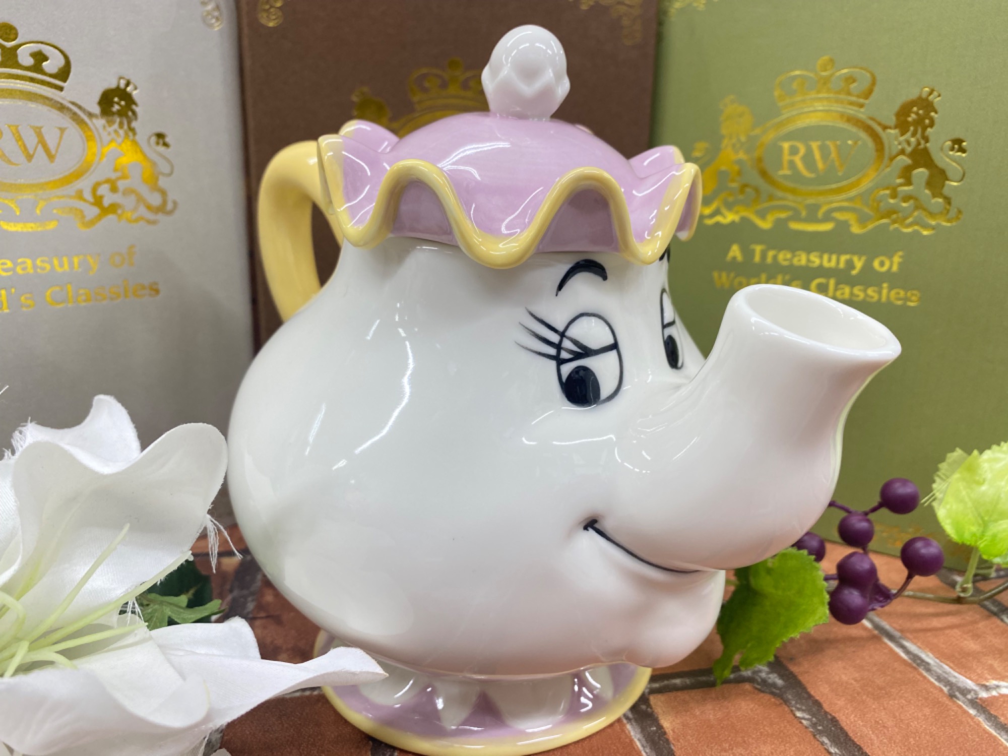 早い者勝ち！リニューアル前「美女と野獣 ポット夫人 チップ」