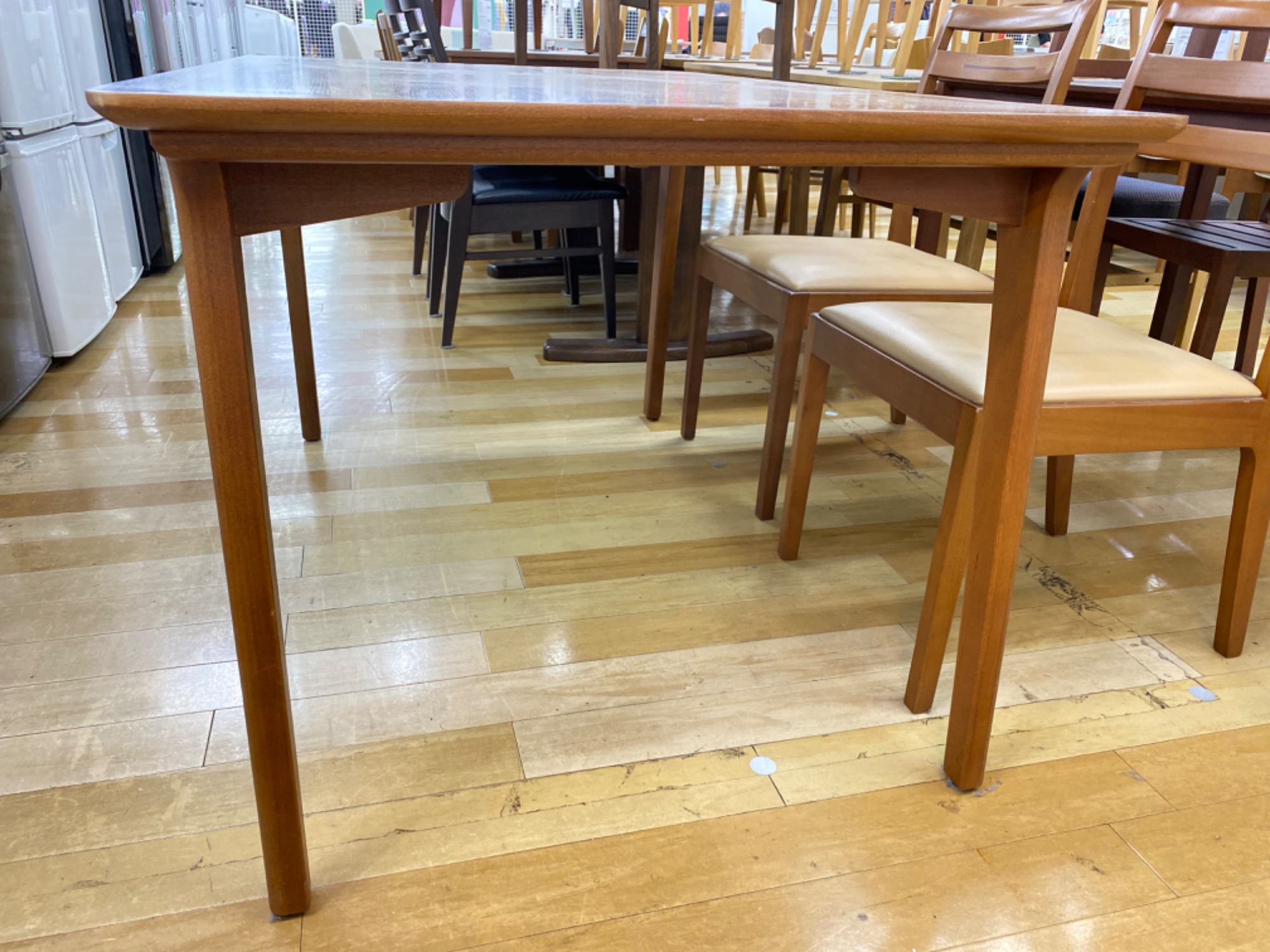 トレファク ラパーク岸和田店】朝日木材加工 ダイニング5点セットご