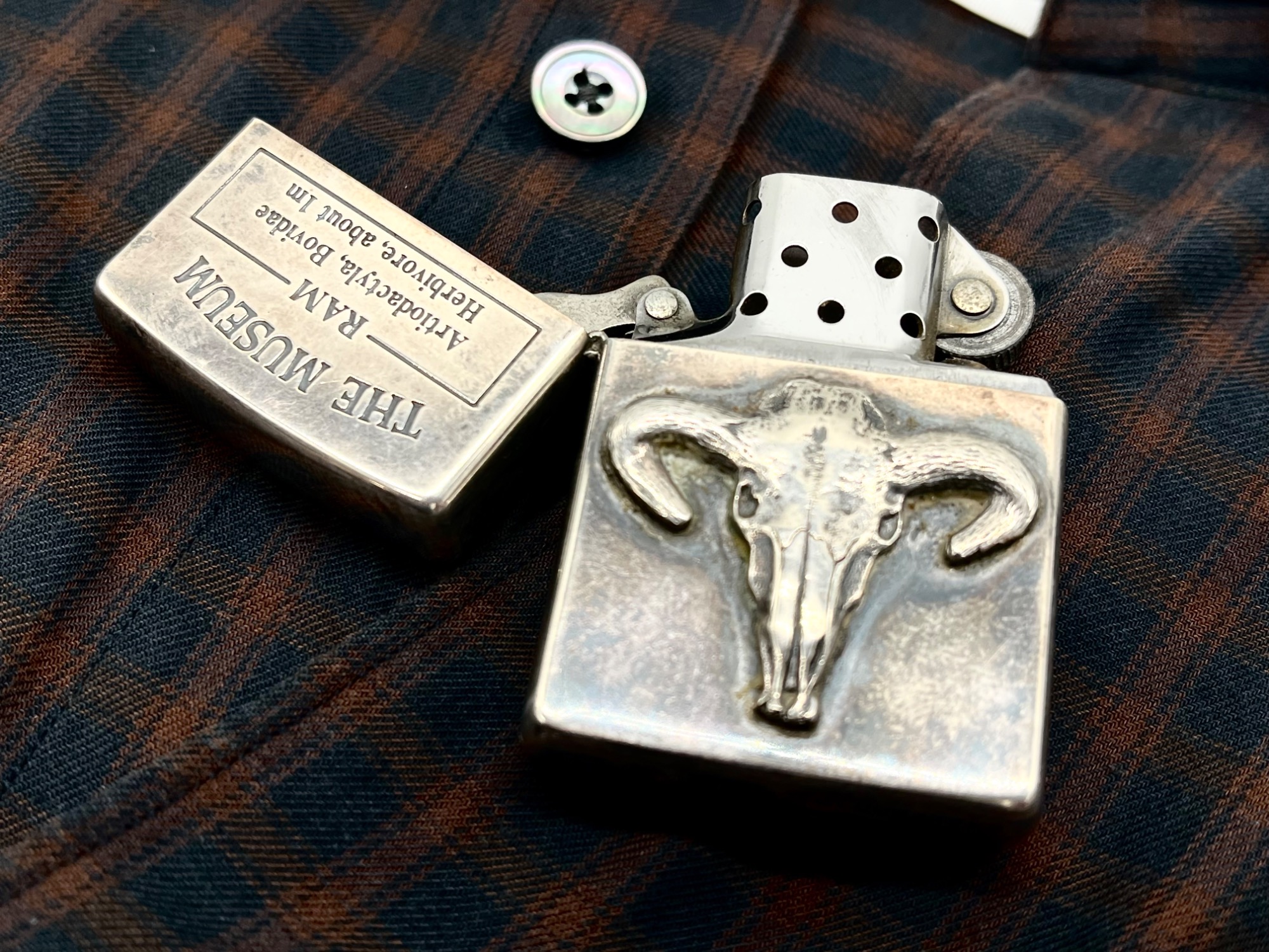 ZIPPO買取】1993年製 バッファロースカル (THE MUSEUM RAM
