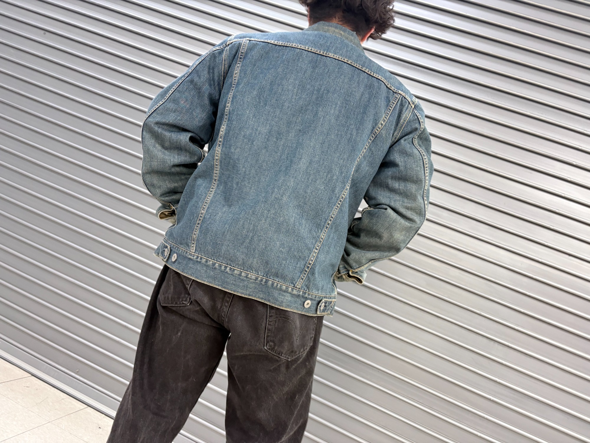 冬物衣類買取強化中！】stussyのUSED加工デニムジャケットをご紹介