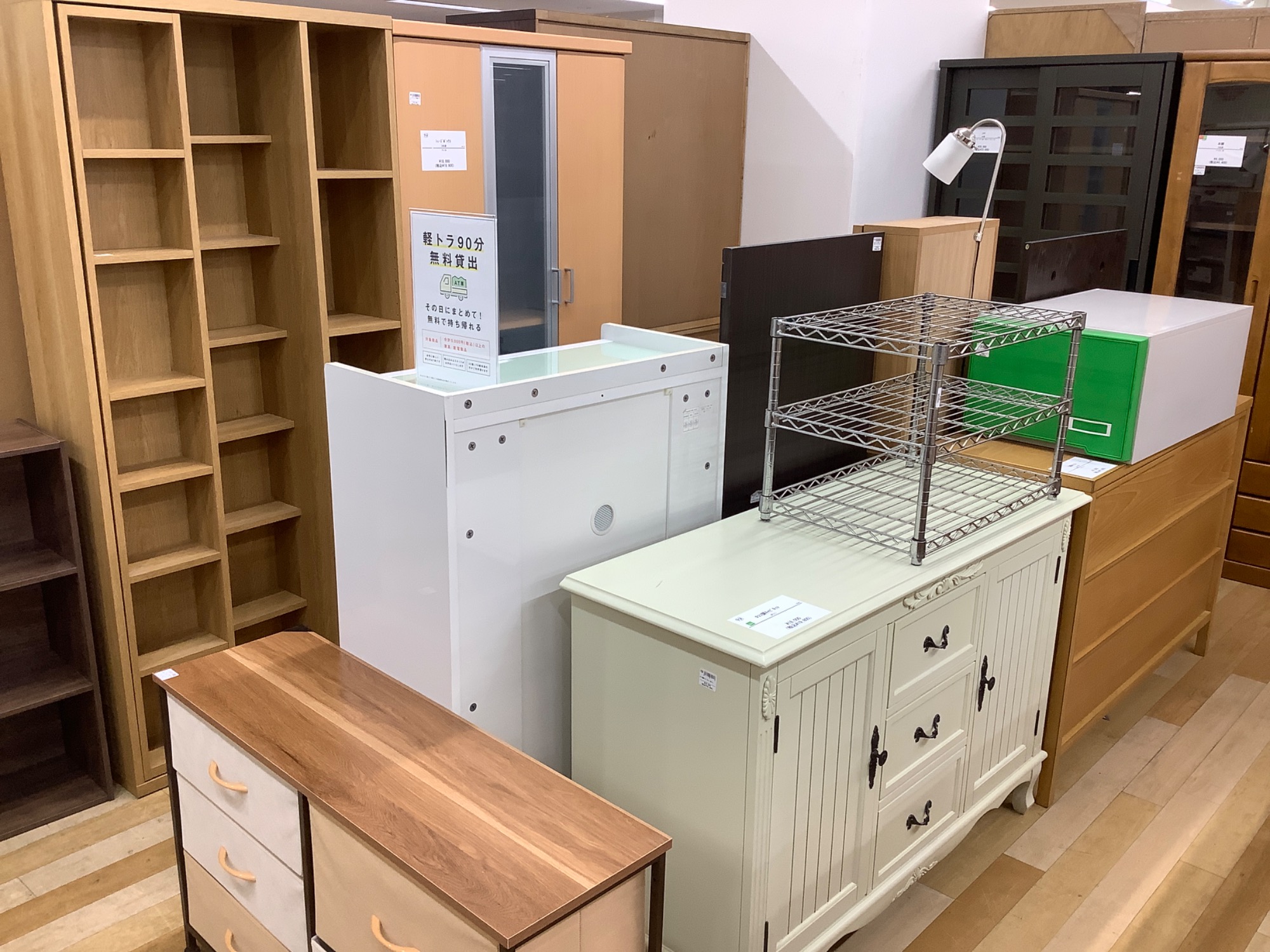 ☆家具最大展示中☆】当店オススメ！ニトリのレンジボードをご紹介