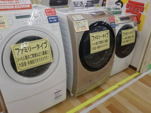 岸和田中古家電の洗濯機