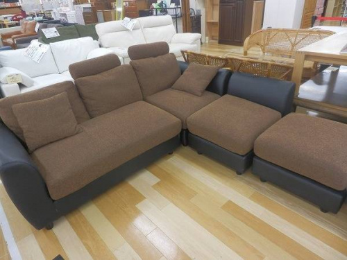 家具・インテリアのカウチソファー