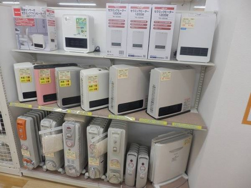 生活家電・家事家電の暖房器具
