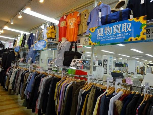 関西の岸和田　衣類