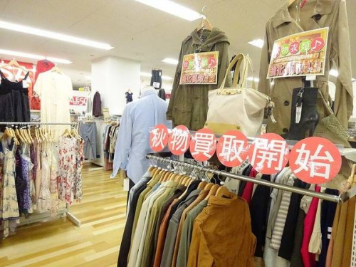 関西の岸和田 衣類