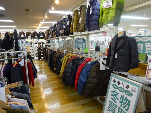 関西の岸和田　衣類