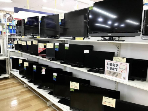 液晶テレビのTOSHIBA