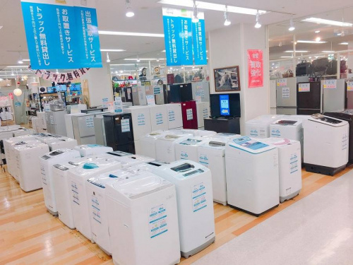 生活家電の洗濯機