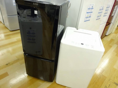 生活家電の冷蔵庫・洗濯機