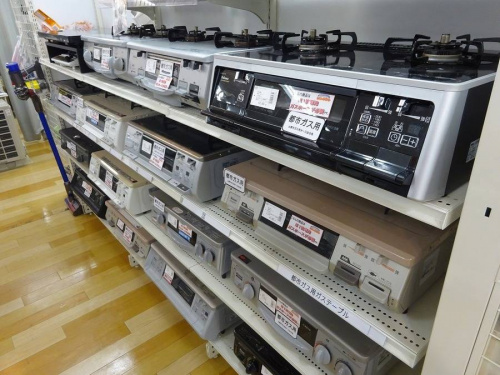 調理家電のガステーブル