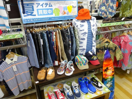 メンズファッションの夏物　古着