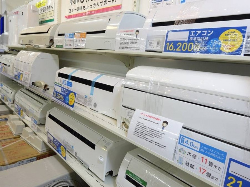 季節家電のエアコン