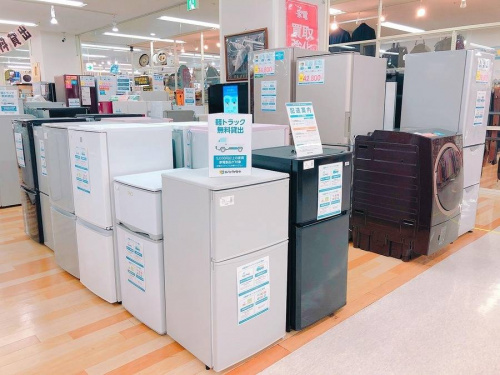 生活家電の中古冷蔵庫