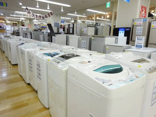 生活家電の中古洗濯機