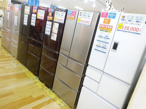 中古家電　大阪の中古冷蔵庫　大阪