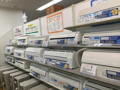 中古家電 大阪の中古エアコン 大阪