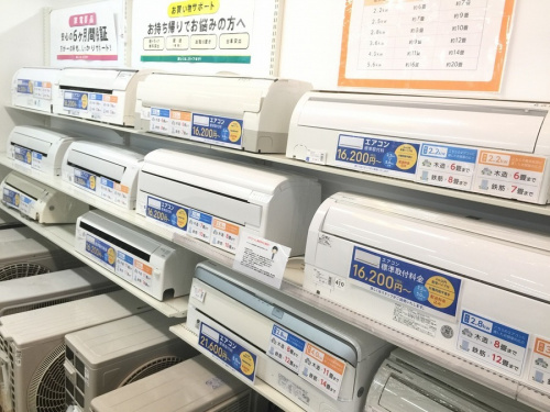 中古家電 大阪の中古エアコン 大阪