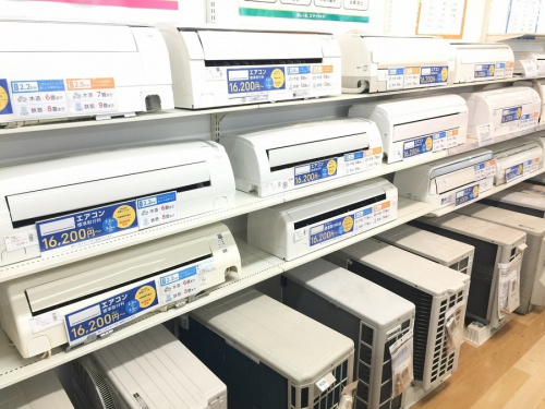 中古家電　大阪の中古エアコン　大阪
