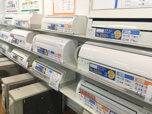 中古家電　大阪の中古エアコン　大阪