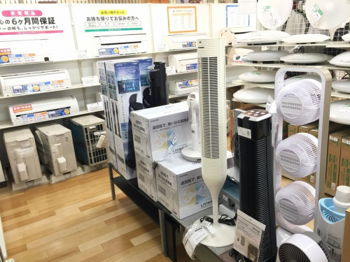 季節家電の扇風機　中古