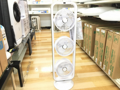 扇風機　中古のエアコン　中古