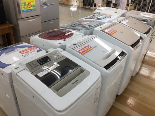 洗濯機　中古のテレビ　中古